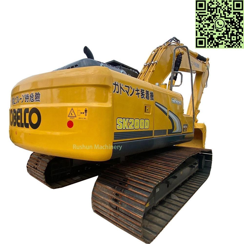 Kobelco SK200 Pásové rýpadlá