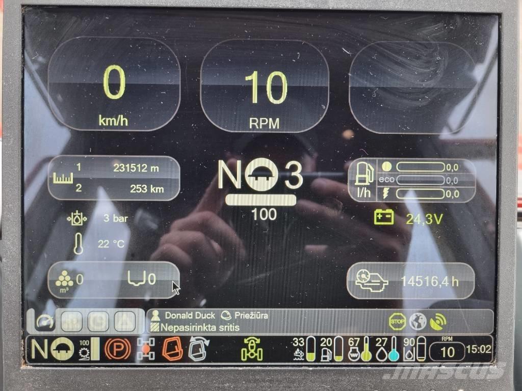 Komatsu 895 Lesné traktory