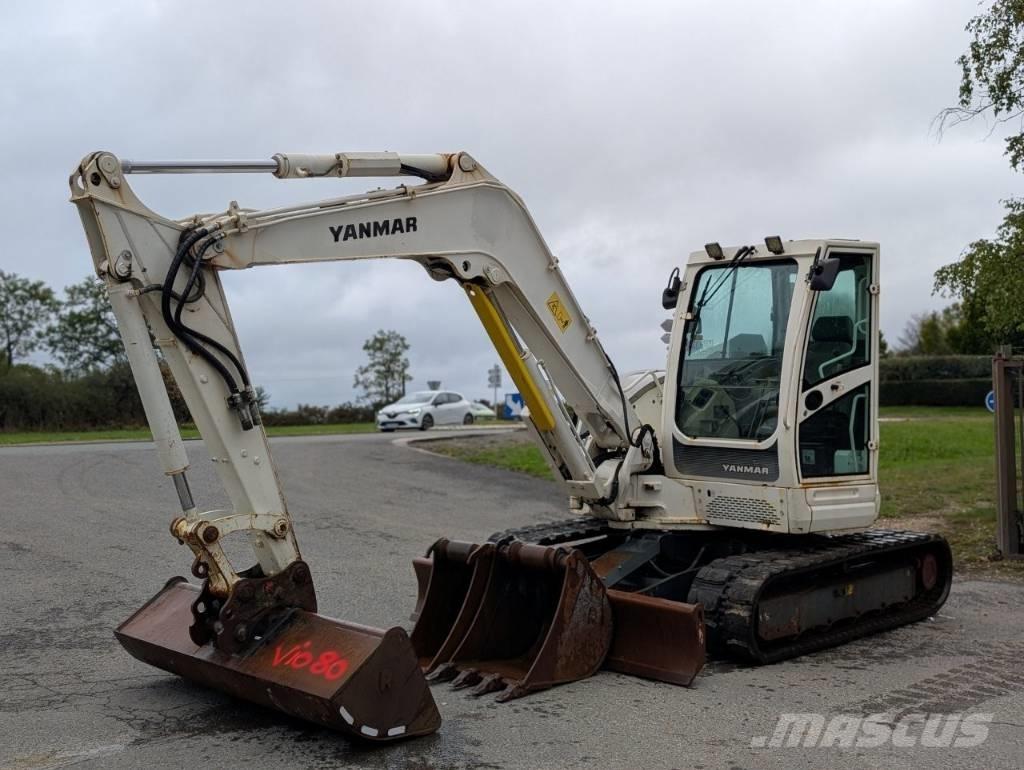 Yanmar Vio 80-1A Midi rýpadlá 7 t - 12 t