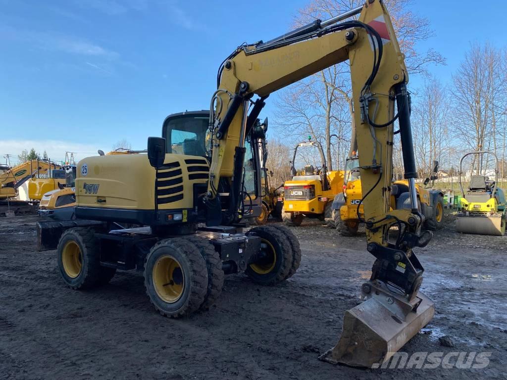 Yanmar B 95 W Kolesové rýpadlá