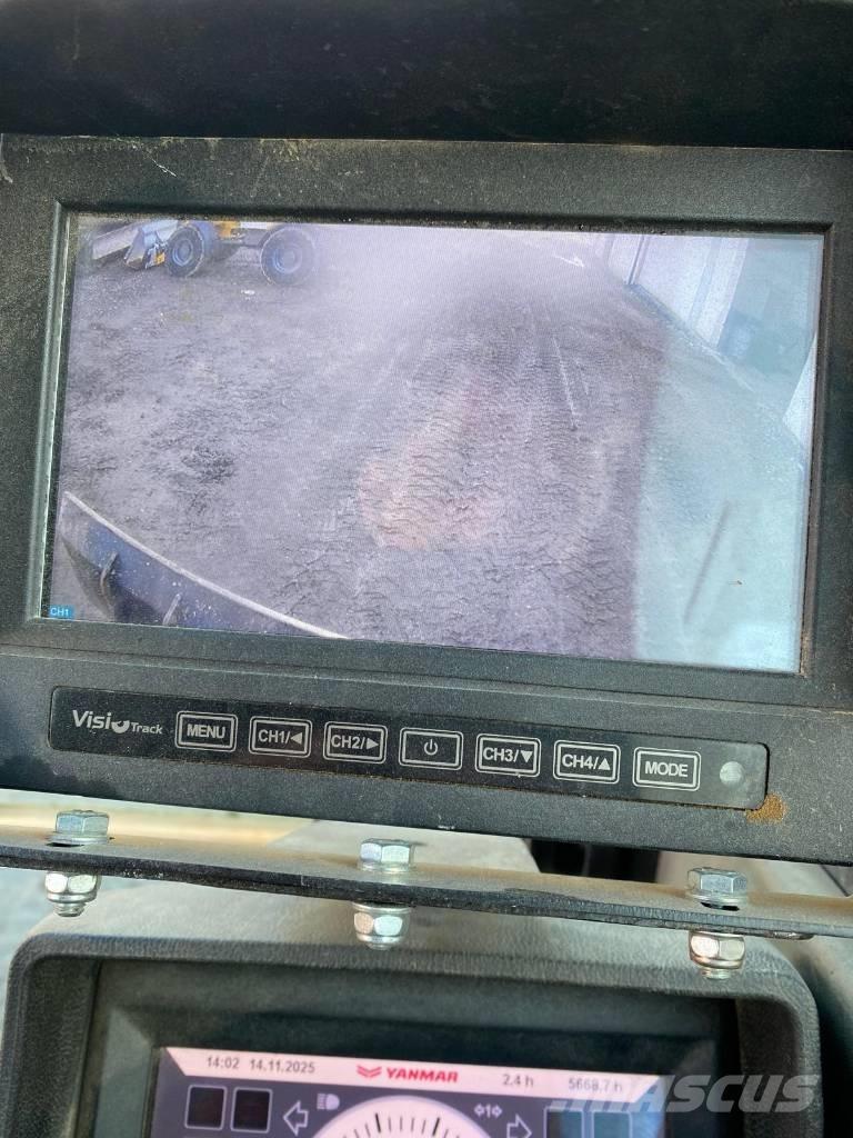 Yanmar B 95 W Kolesové rýpadlá