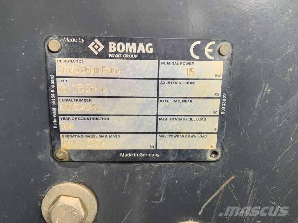 Bomag BW 213 D H-4 i Pôdne kompaktory