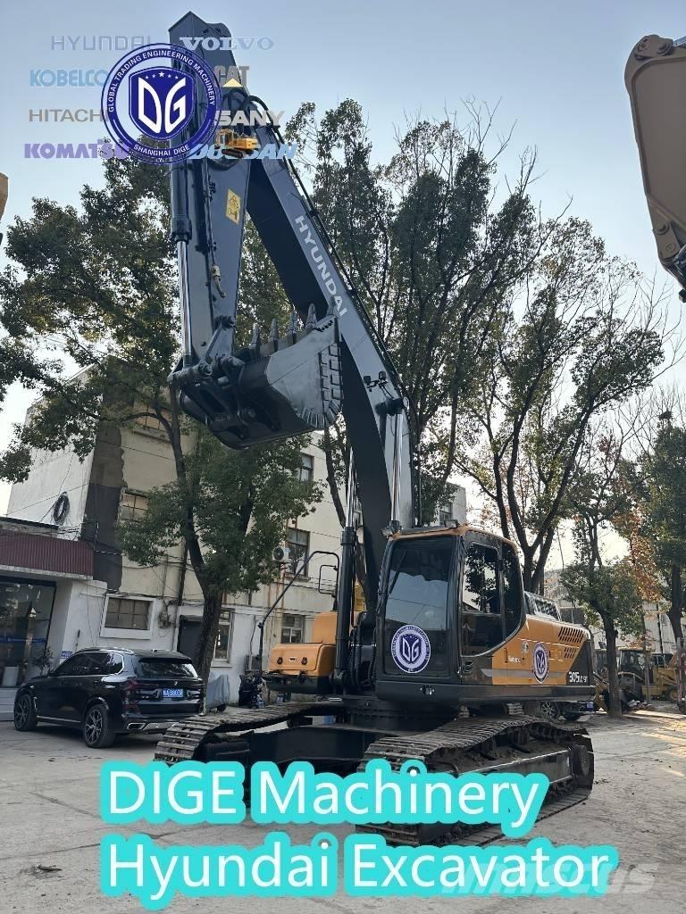 Hyundai 305LC-9T Pásové rýpadlá