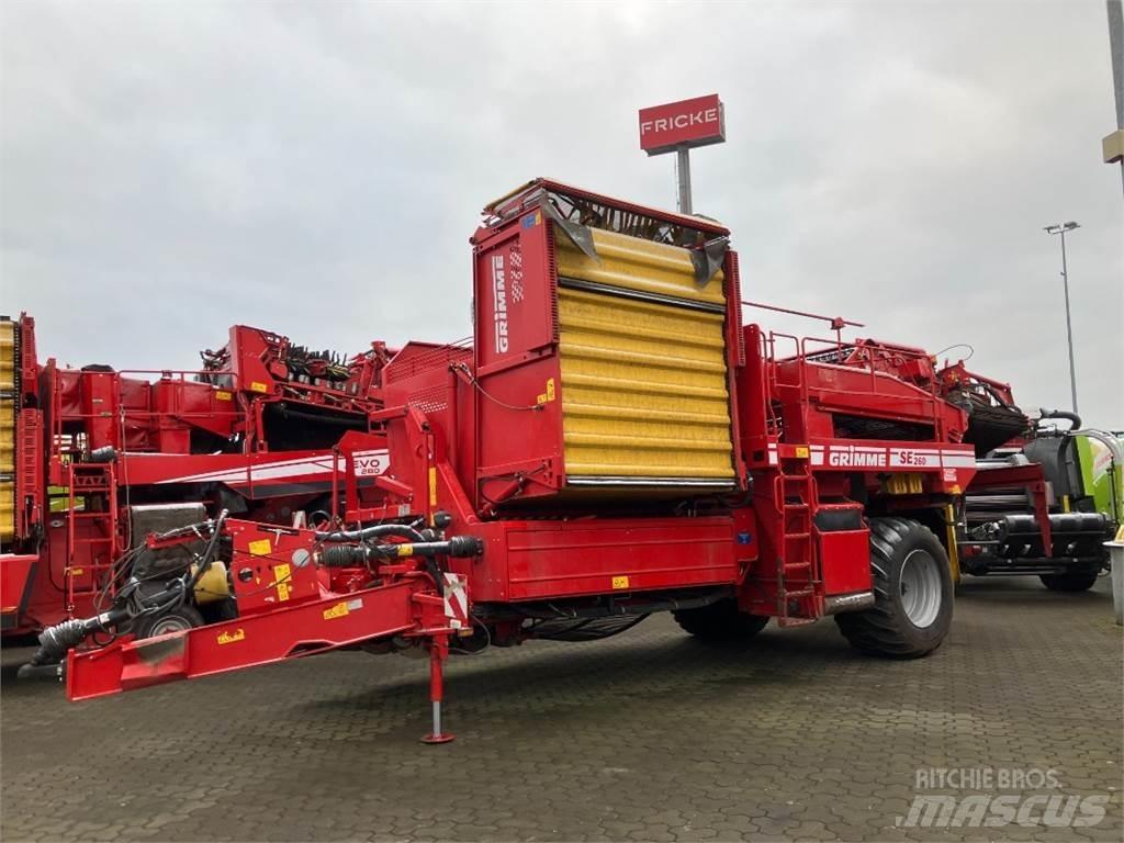 Grimme SE 260 UB Cibuľové kombajny