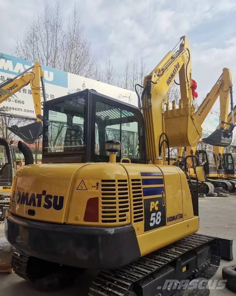 Komatsu PC 58 Mini rýpadlá < 7t