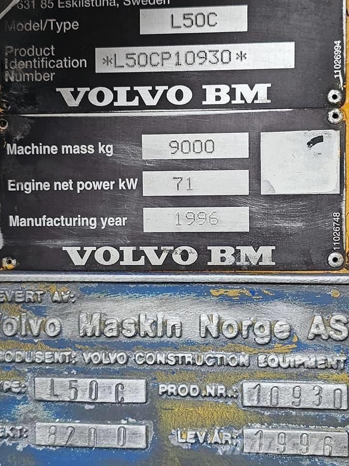 Volvo L 50 C Kolesové nakladače