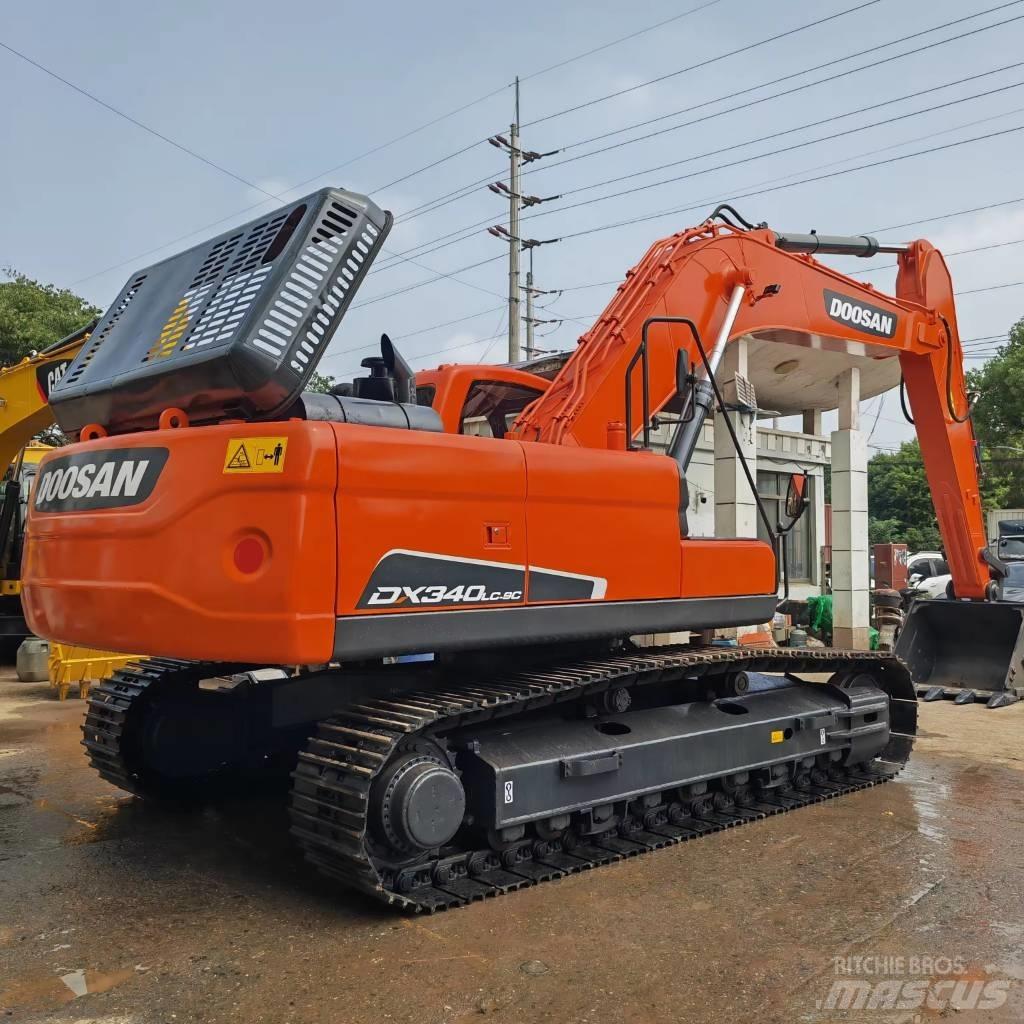 Doosan DX 340 LC-9C Pásové rýpadlá