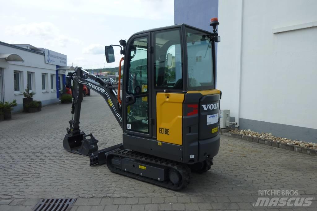 Volvo EC 18 E Mini rýpadlá < 7t