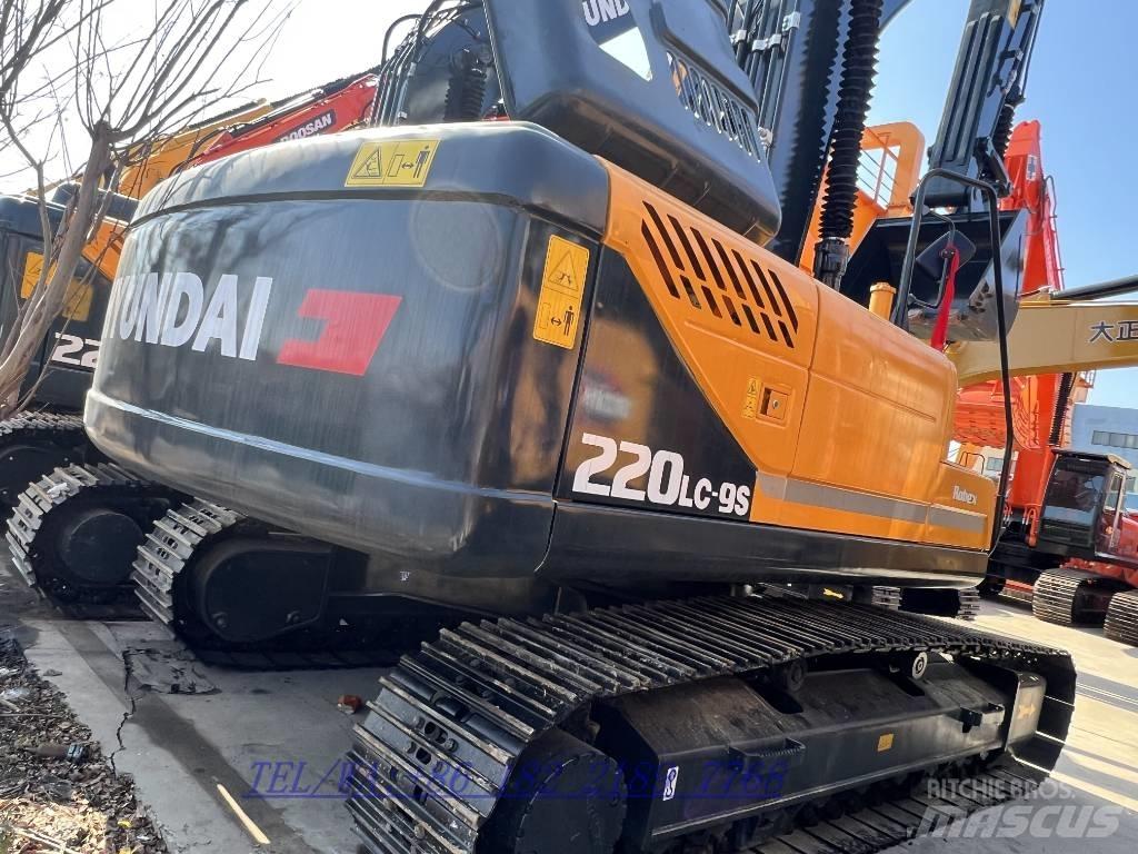 Hyundai 220LC-9S Pásové rýpadlá