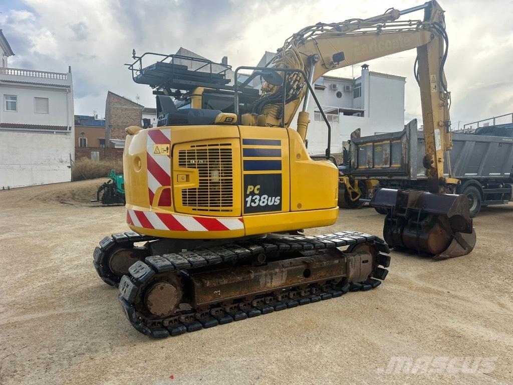 Komatsu PC 138 Pásové rýpadlá