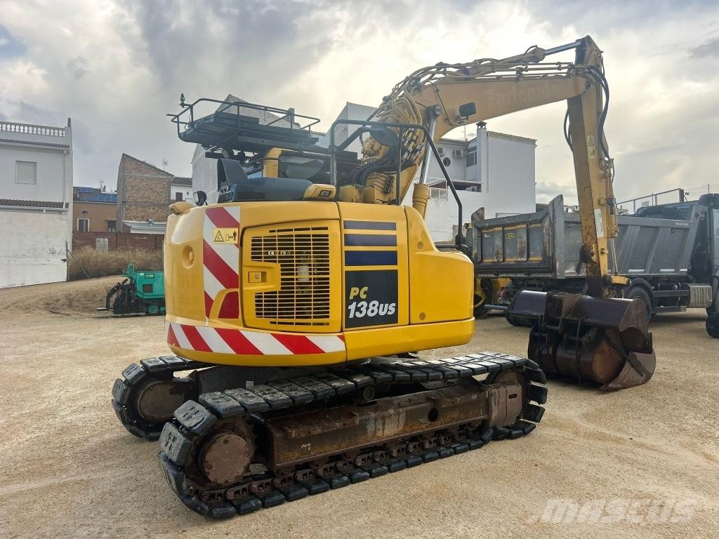 Komatsu PC 138 Pásové rýpadlá
