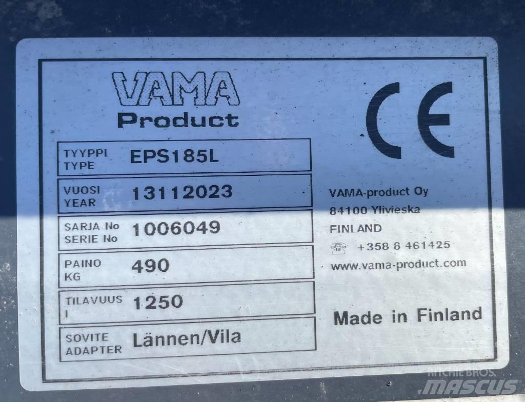Vama EPL185L Kompaktné prídavné zariadenie pre traktory