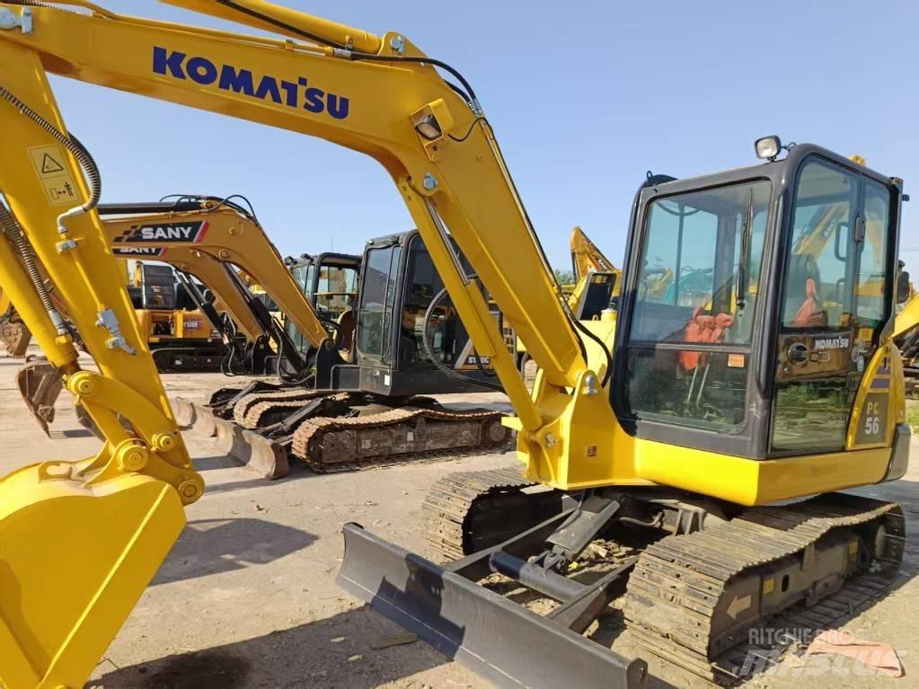 Komatsu PC56 Pásové rýpadlá