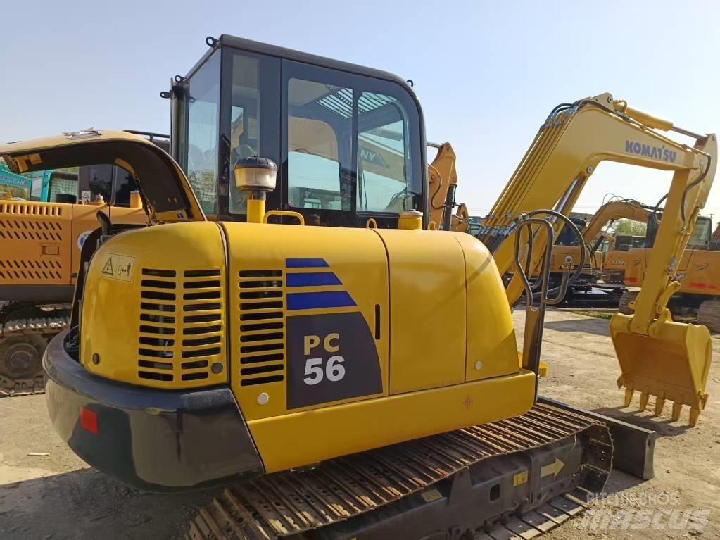 Komatsu PC56 Pásové rýpadlá