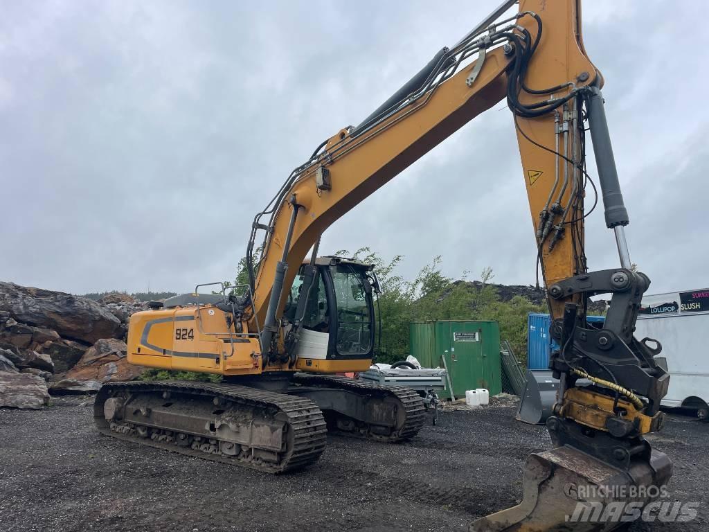 Liebherr R 924 Pásové rýpadlá