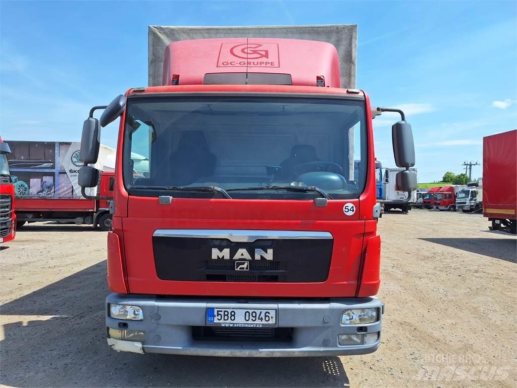 MAN TGL 8.180 Plošinové nákladné automobily/nákladné automobily so sklápacími bočnicami