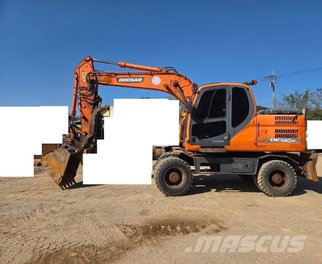 Doosan DX 140 WV-3 Kolesové rýpadlá