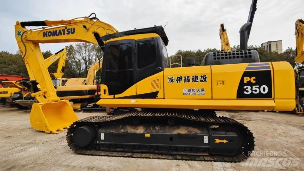 Komatsu PC 350 Pásové rýpadlá