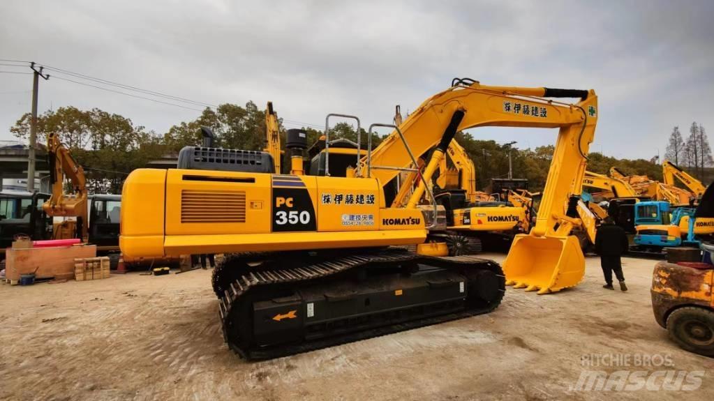 Komatsu PC 350 Pásové rýpadlá
