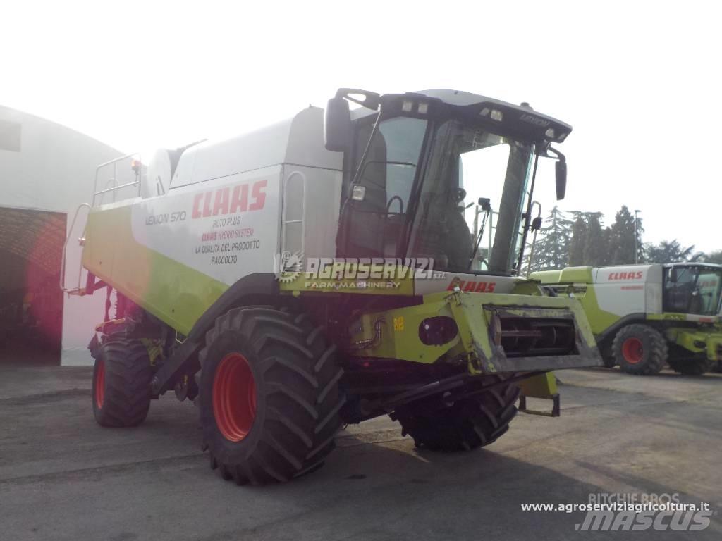 CLAAS LEXION 570 Kombinované zberacie stroje