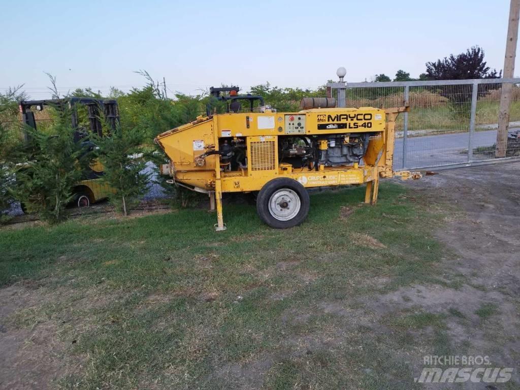 Mayco LS-40 Nákladné autá s čerpadlami betónu
