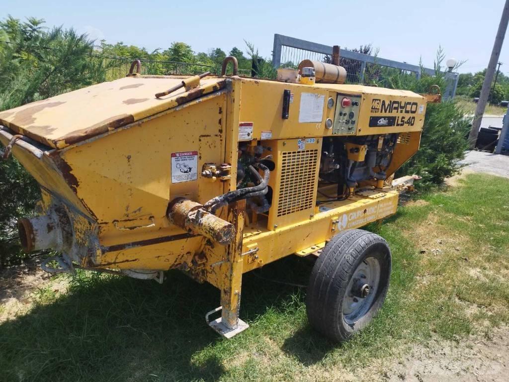 Mayco LS-40 Nákladné autá s čerpadlami betónu