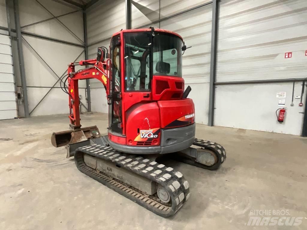Yanmar Vio 50 U Mini rýpadlá < 7t