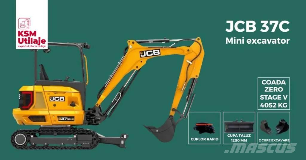 JCB 37C Mini rýpadlá < 7t