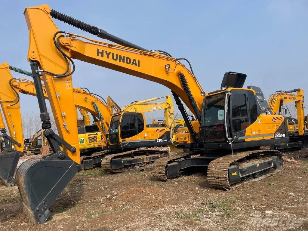 Hyundai 220 Pásové rýpadlá