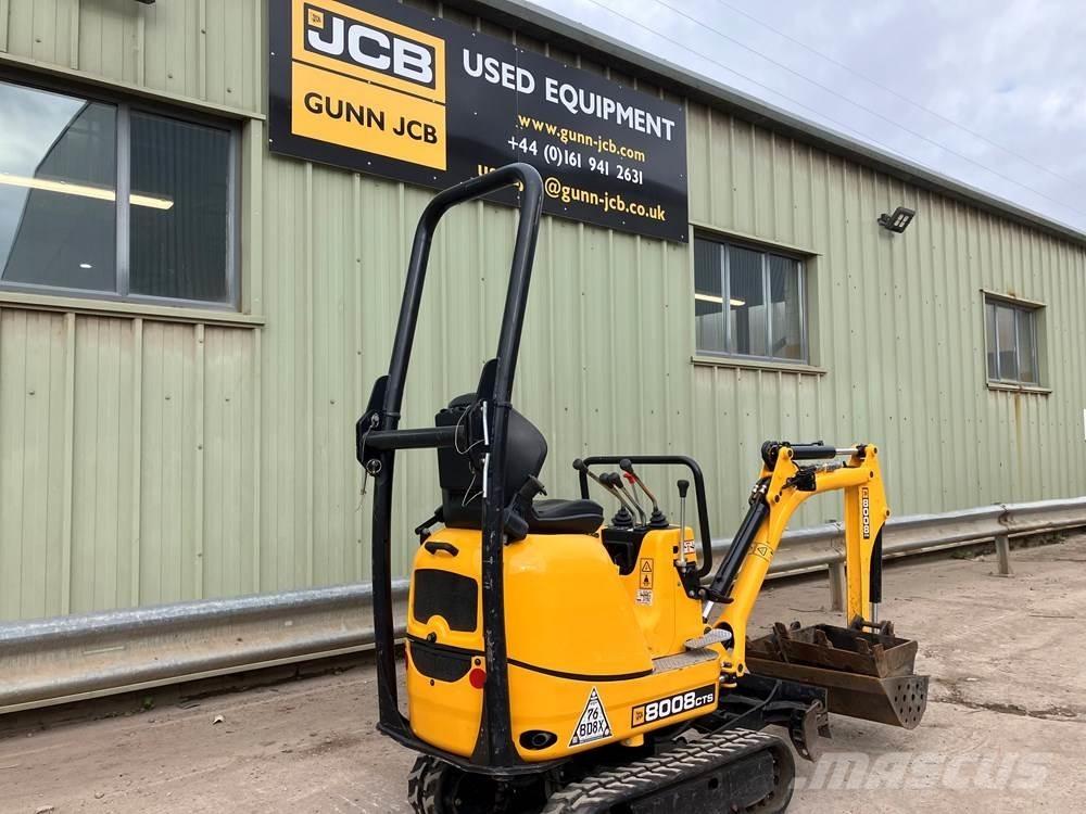 JCB MICRO 8008 Mini rýpadlá < 7t