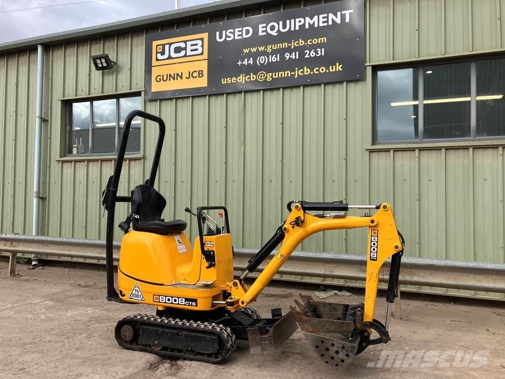 JCB MICRO 8008 Mini rýpadlá < 7t