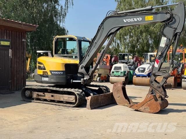 Volvo ECR 88 D Midi rýpadlá 7 t - 12 t