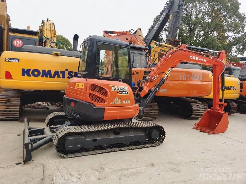 Kubota KX 155 Mini rýpadlá < 7t
