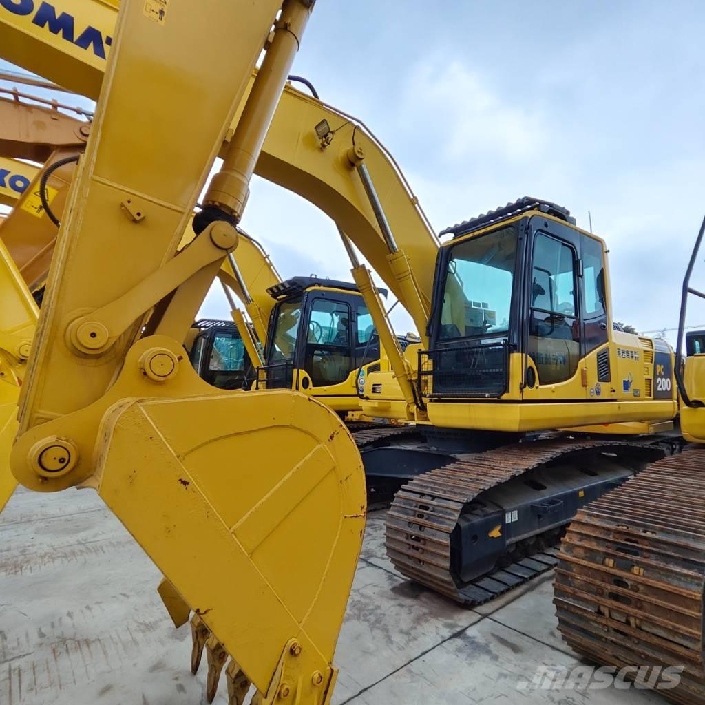 Komatsu PC 200-7 Pásové rýpadlá