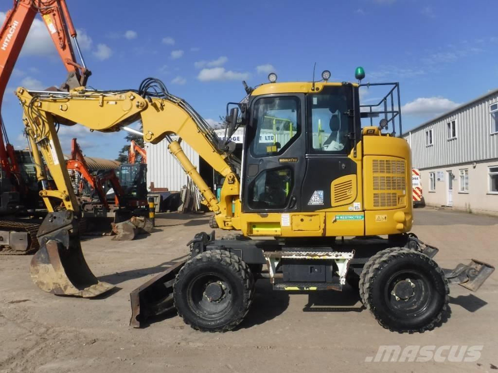 Komatsu PW118MR-11 Kolesové rýpadlá