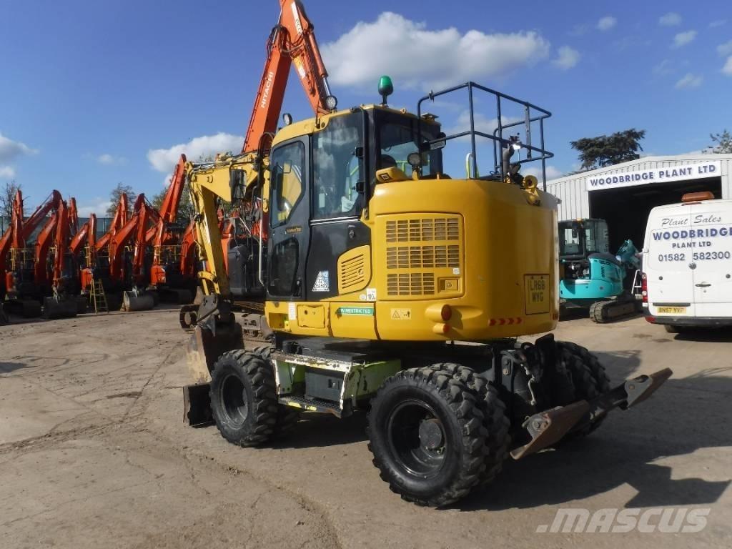 Komatsu PW118MR-11 Kolesové rýpadlá