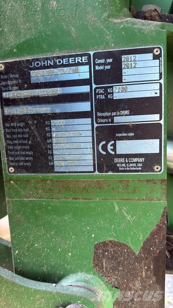 John Deere 740 i Ťahané postrekovače