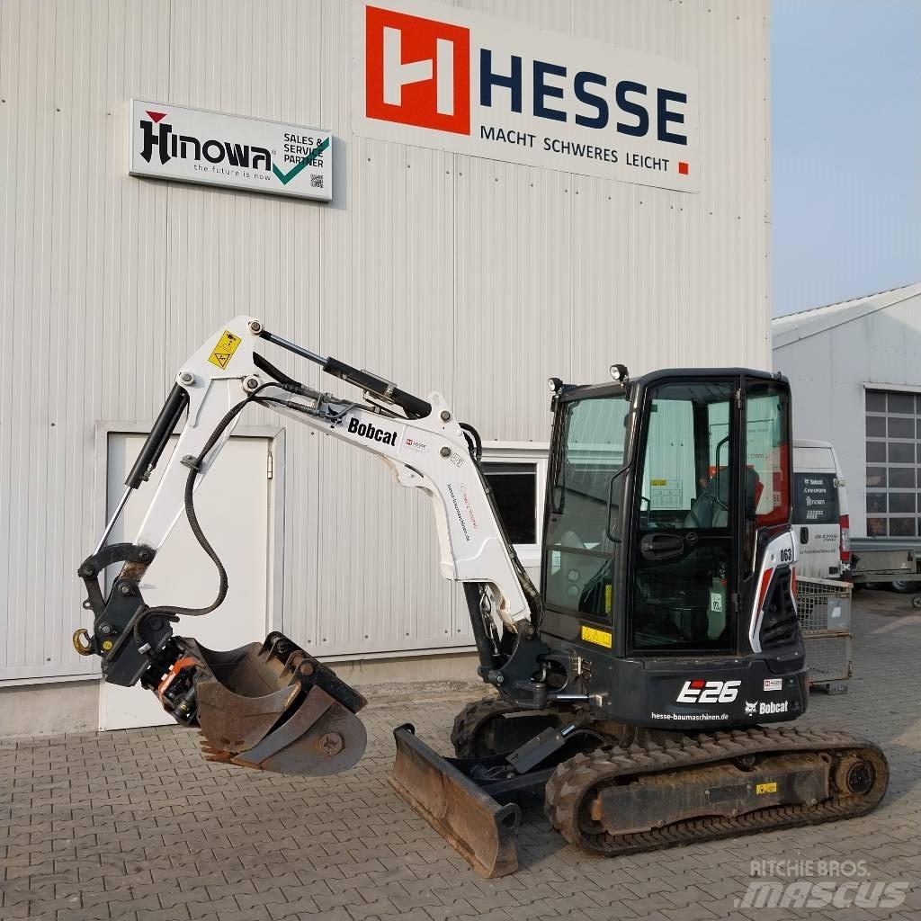 Bobcat E 26 Kabine Mini rýpadlá < 7t