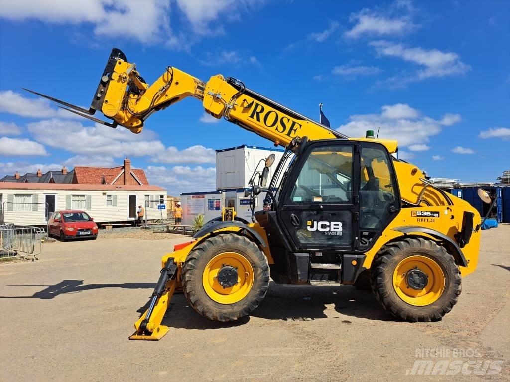 JCB 535 V 125 Teleskopické manipulátory