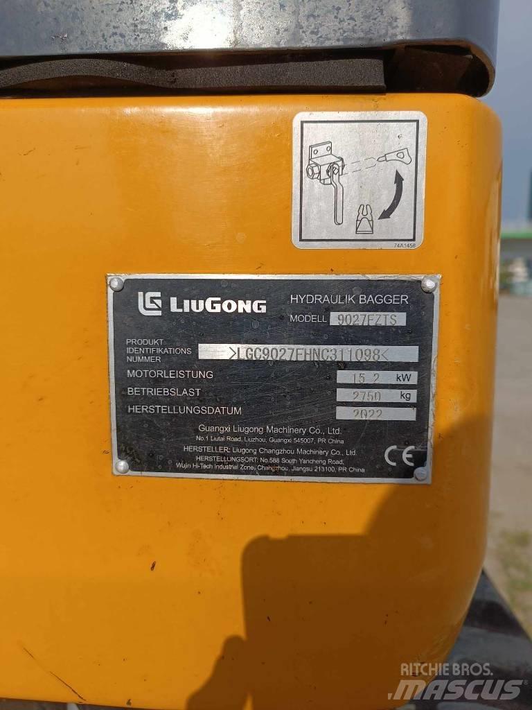 LiuGong 9027 FZTS Mini rýpadlá < 7t