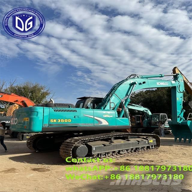 Kobelco SK350D Pásové rýpadlá