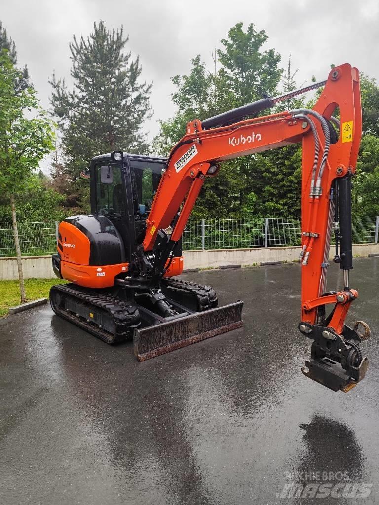 Kubota KX 042-4 Mini rýpadlá < 7t
