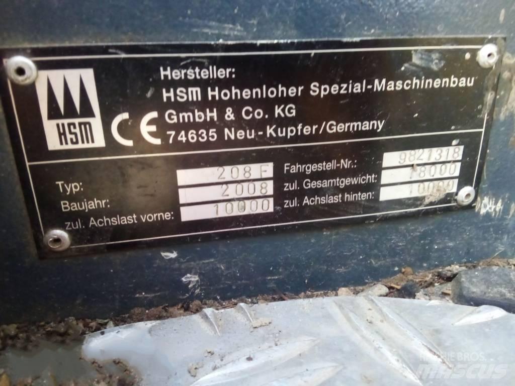HSM 208 F Lesné traktory