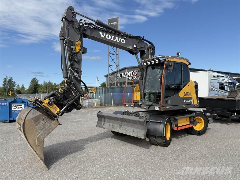 Volvo EWR130E Kolesové rýpadlá