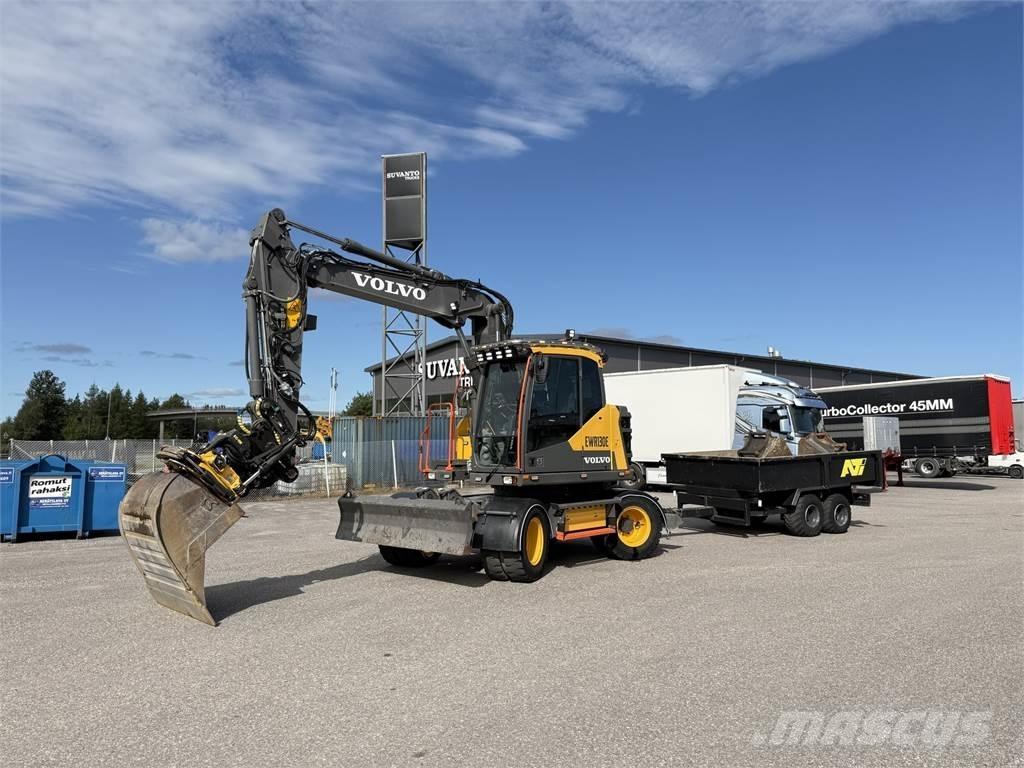 Volvo EWR130E Kolesové rýpadlá