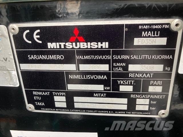 Mitsubishi FD35N Dieselové vozíky