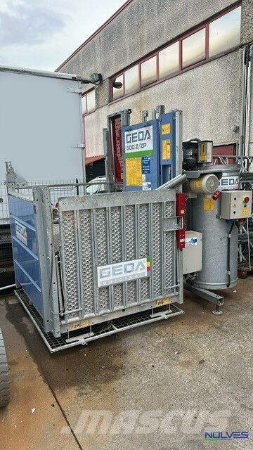 Geda 500Z/ZP Ďalšie zdvíhacie zariadenia a plošiny