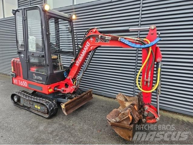 Hinowa v1650 Mini rýpadlá < 7t