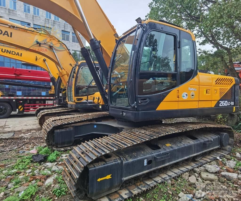 Hyundai R 260 LC-9S Pásové rýpadlá