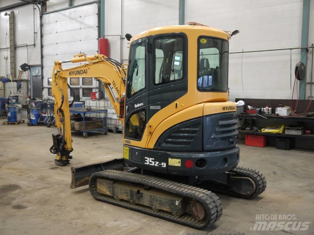 Hyundai R 35 Z-9 Mini rýpadlá < 7t